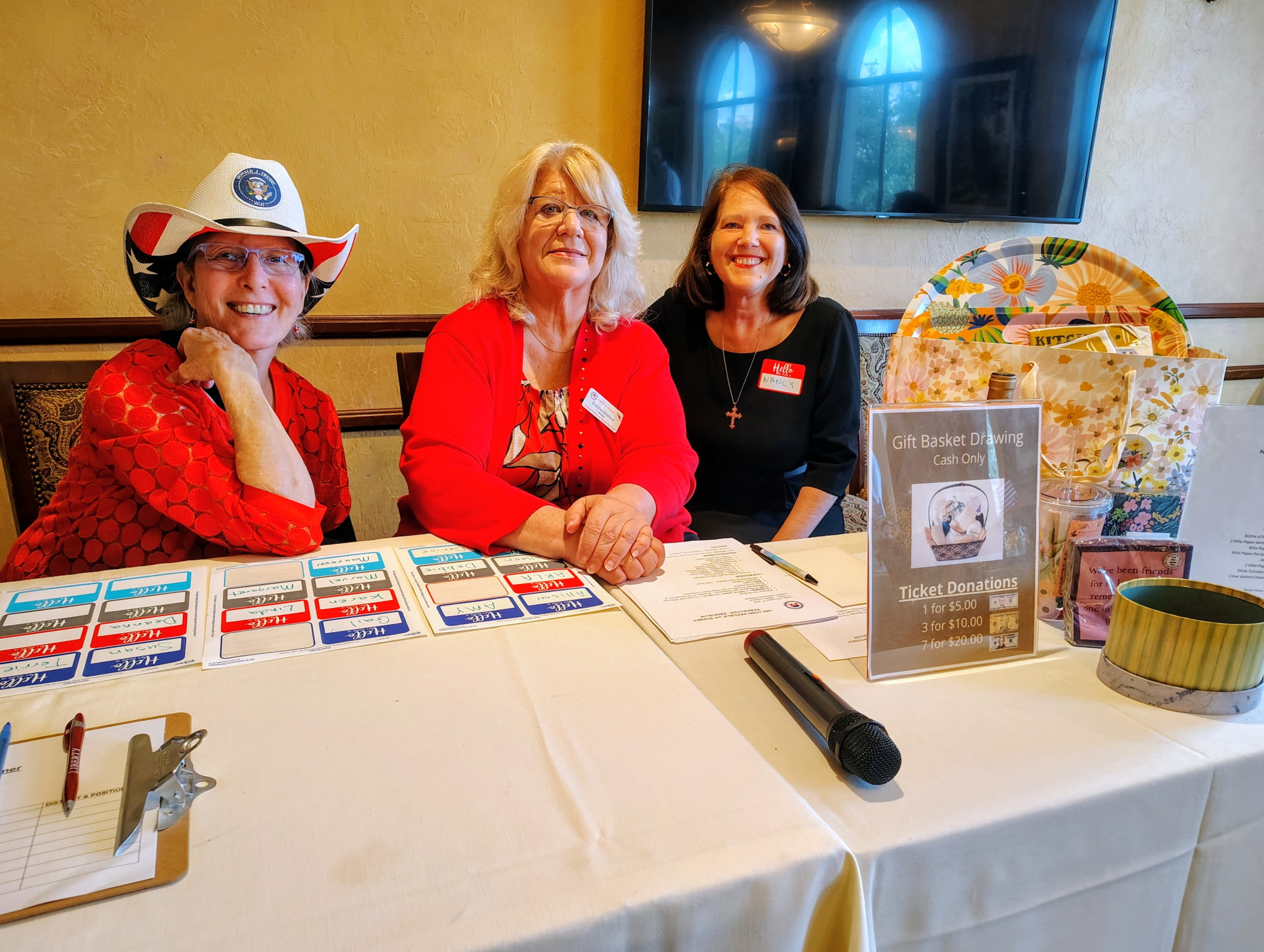 ORWF members at a luncheon
